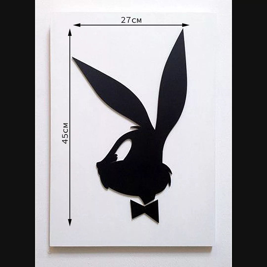 Зайчик Плейбой / Playboy ASCII Art - рисунки из символов